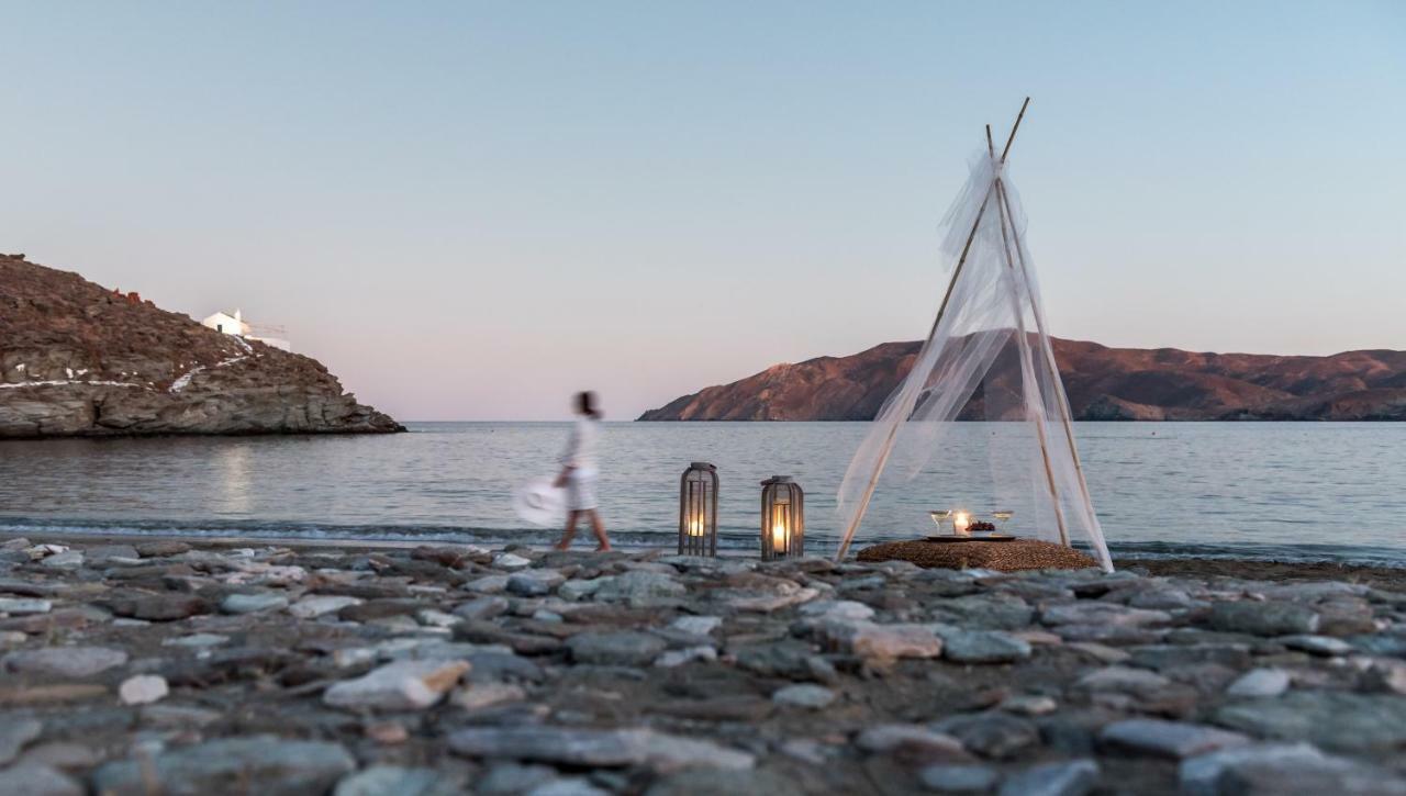 Eneos Kythnos Beach Villas-Elegant and Comfort Villas Exterior foto
